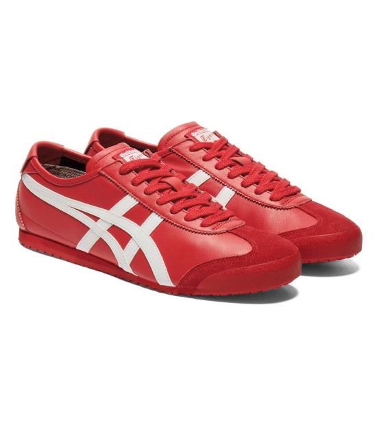  오니츠카타이거 멕시코 66 스니커즈 1183C102 601 CLASSIC RED WHITE DOM - ONITSUKA TIGER