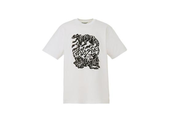  오니츠카타이거 반팔 티셔츠 2183B616 100 WHITE DOM