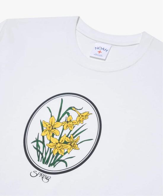 26SS 노아 반팔 티셔츠 NOAU261MRTS221WH WHITE DOM - NOAH