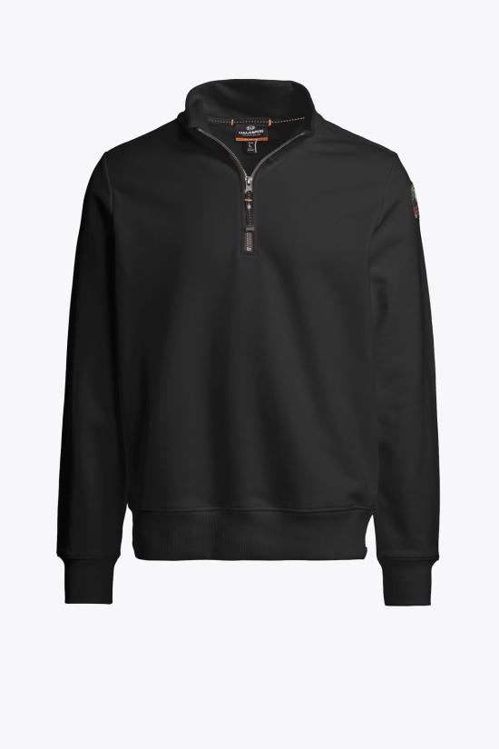 26SS 파라점퍼스 긴팔 티셔츠 26SS PMFLEY20 541 BLACK DOM