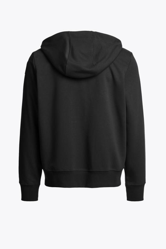 26SS 파라점퍼스 후드 티셔츠 26SSPMFLEY24541 BLACK DOM - PARAJUMPERS