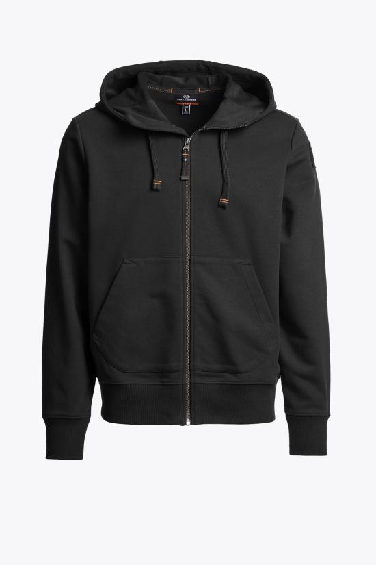 26SS 파라점퍼스 후드 티셔츠 26SSPMFLEY24541 BLACK DOM