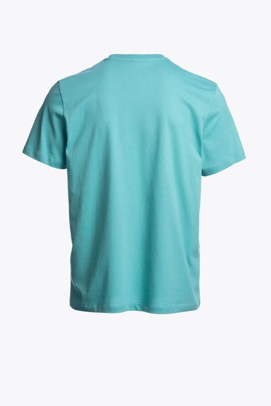 26SS 파라점퍼스 반팔 티셔츠 26SSPMTSER01522 AQUA DOM - PARAJUMPERS