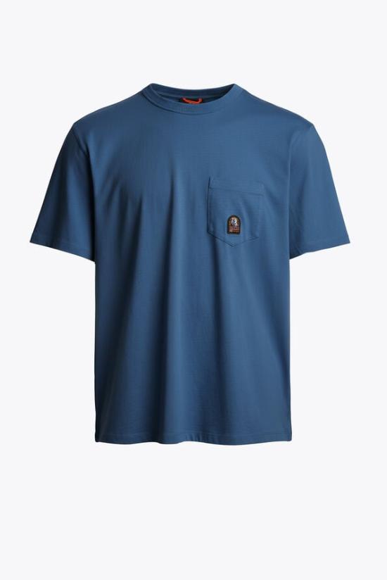 26SS 파라점퍼스 반팔 티셔츠 26SSPMTSRJ01276 TRUE BLUE DOM