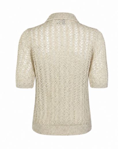 26SS 일레븐티 폴로 티셔츠 M81MAGM05 MAG0K03600 Avorio - ELEVENTY
