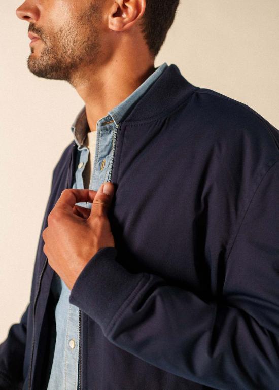  Saint James USA 봄버 자켓 세인트 제임스 USA 세인트 다리오 봄버 재킷 네이비 - OTHER BRANDS