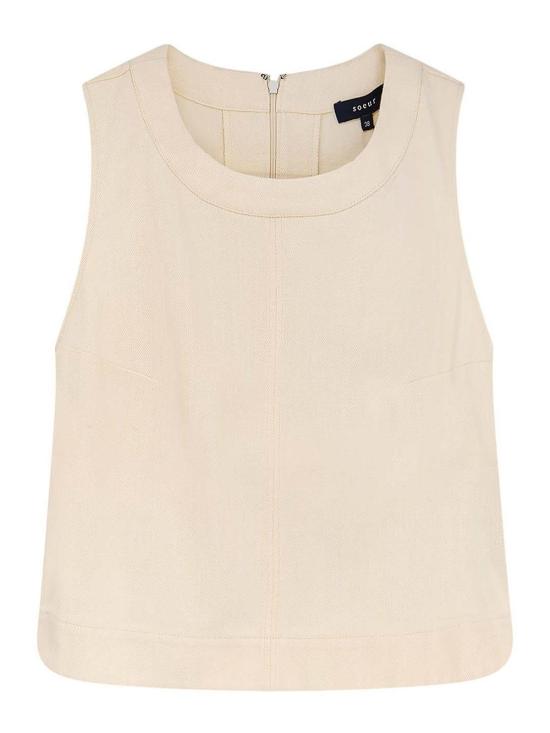 26SS 쉐르 민소매 티셔츠 CHE1006PAMPA BEI1322S Cream