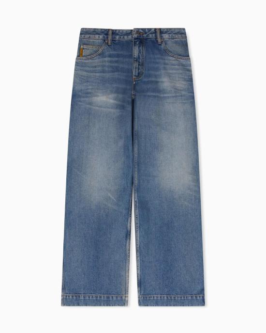26SS 엠포리오 아르마니 데님 팬츠 EM006065 AF25135 MB002 Blue denim