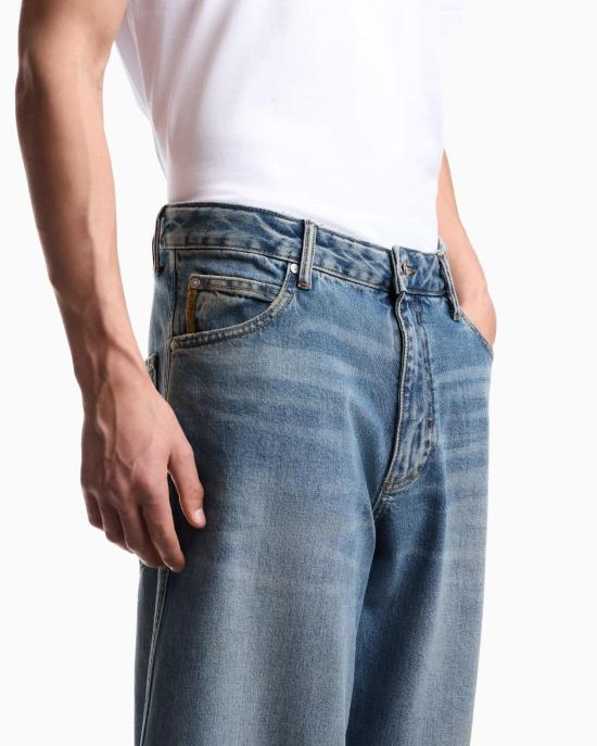 26SS 엠포리오 아르마니 데님 팬츠 EM006065 AF25135 MB002 Blue denim - EMPORIO ARMANI