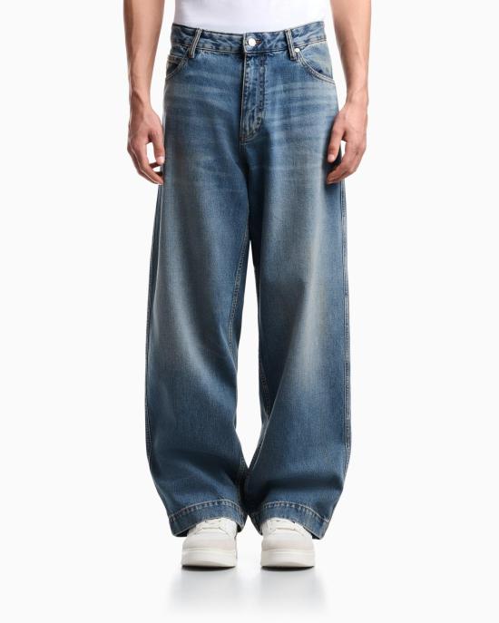 26SS 엠포리오 아르마니 데님 팬츠 EM006065 AF25135 MB002 Blue denim - EMPORIO ARMANI