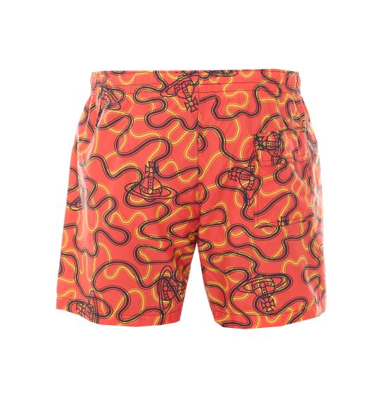 26SS 비비안웨스트우드 스윔팬츠 81010003 W01FDH401 Red - VIVIENNE WESTWOOD