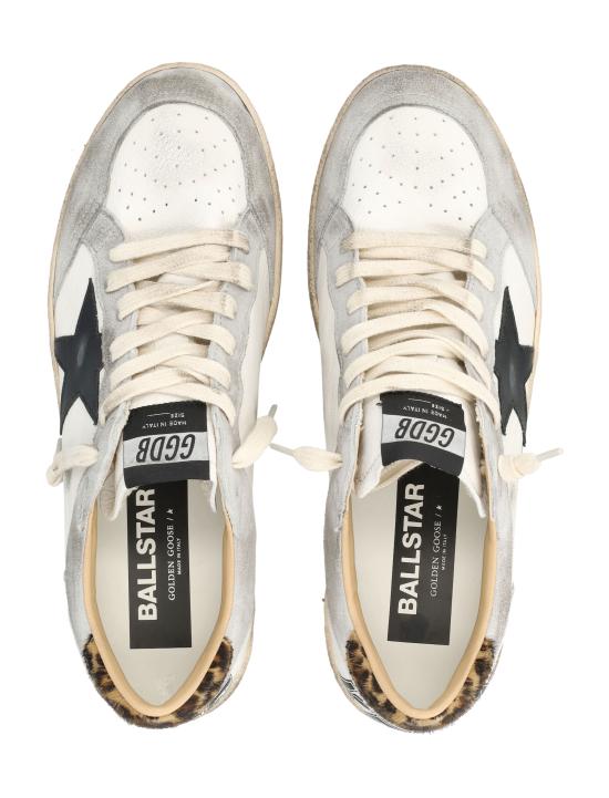 26FW 골든구스 스니커즈 GMF00327F008740 12525 WHITE GREY BLACK LEO - GOLDEN GOOSE