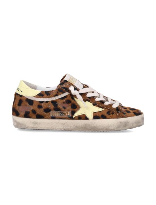 26FW 골든구스 SUPER STAR 슈퍼 스타 클래식 스니커즈 GWF00101F008685 55801 LEOPARD PALE YELLOW