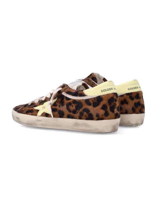 26FW 골든구스 SUPER STAR 슈퍼 스타 클래식 스니커즈 GWF00101F008685 55801 LEOPARD PALE YELLOW - GOLDEN GOOSE