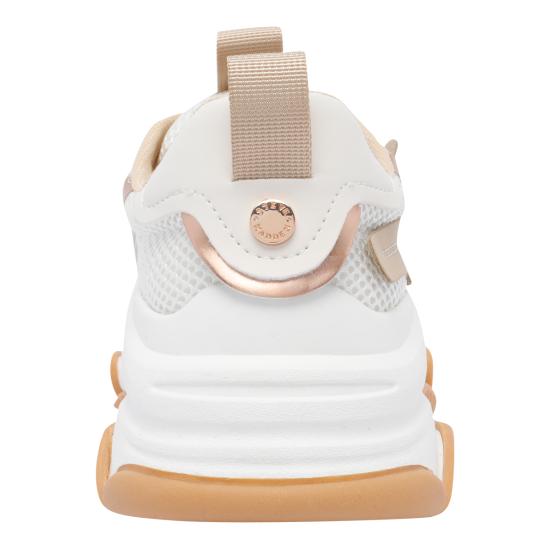 26SS 스티브매든 스니커즈 POSSESSION COCONUT MILK BRONZE White - STEVE MADDEN