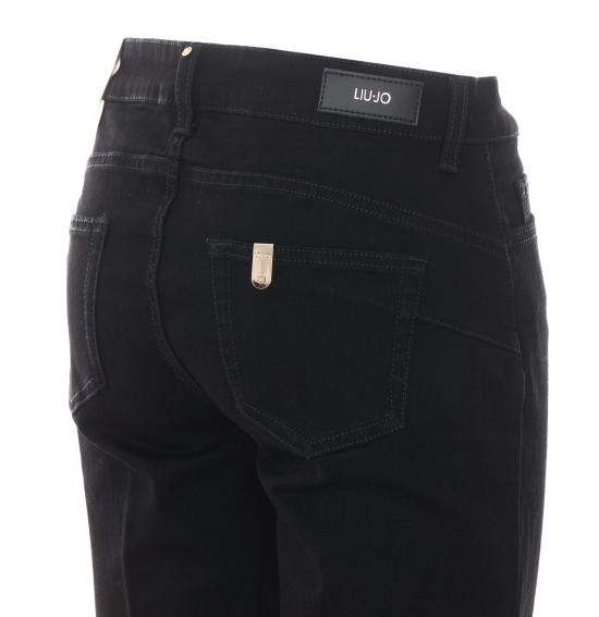 26FW 리우조 스트레이트 팬츠 UF6025D0328 87528 Black - LIU JO