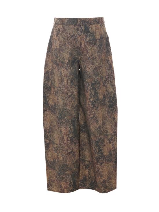 26FW 리우조 스트레이트 팬츠 UF6163T684A L9146 Brown - LIU JO