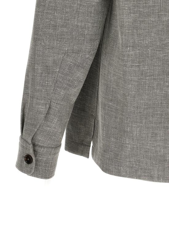 26SS 에르메네질도제냐 긴팔 셔츠 UHV22A3SOT6BN08262 Beige - ERMENEGILDO ZEGNA