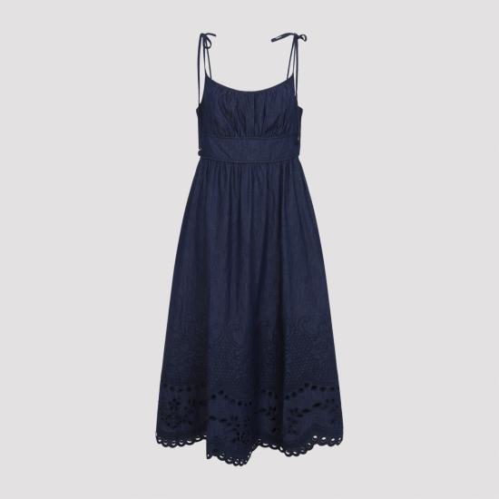 26FW 짐머만 롱 원피스 8319DSS263 INK