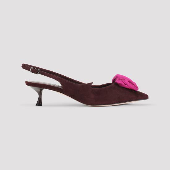 26FW 로저비비에 힐/펌프스 RVW54345660UVN 1VD8 KRAFT CHIA FUXIA - ROGER VIVIER