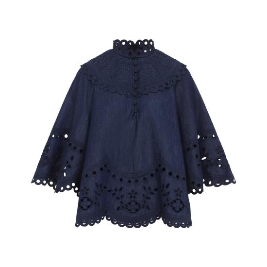 26FW 짐머만 블라우스 7282TSS263 INK - ZIMMERMANN