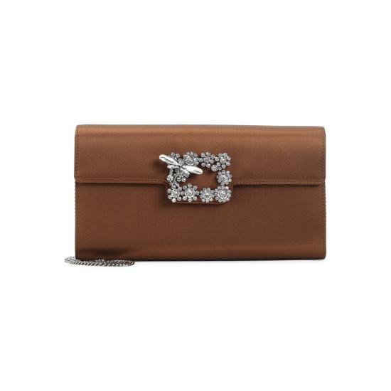 26FW 로저비비에 클러치/파우치 RBWAMFD0209RS0 S801 CACAO - ROGER VIVIER