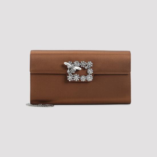 26FW 로저비비에 클러치/파우치 RBWAMFD0209RS0 S801 CACAO - ROGER VIVIER