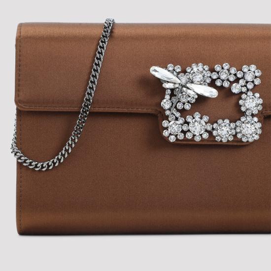26FW 로저비비에 클러치/파우치 RBWAMFD0209RS0 S801 CACAO - ROGER VIVIER