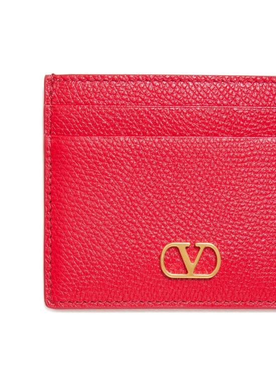 26FW 발렌티노 가라바니 명함지갑 WP0AJ7SNP JU5 ROUGE PUR - VALENTINO GARAVANI