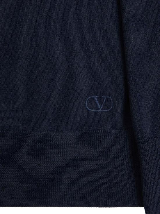 26FW 발렌티노 가라바니 스웨터 VKC38PBH9 598 NAVY - VALENTINO GARAVANI