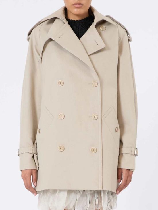 26SS 막스마라 카초 더블 브레스티드 트렌치 자켓 2611121103600 002 SABBIA - MAX MARA