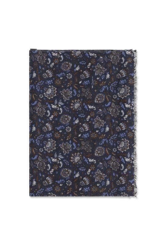 26FW 키톤 머플러/스카프 USCIACK0203L34 MULTI BLUE
