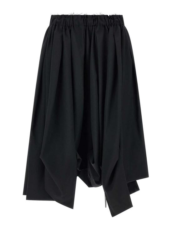 26SS 꼼데가르송 미디 스커트 GQP0241 Black