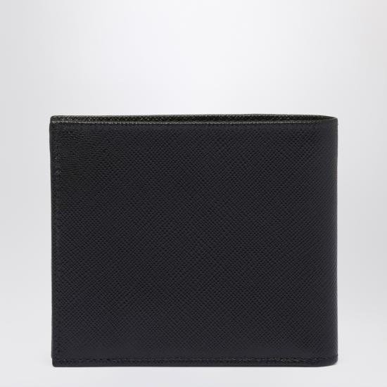 26FW 프라다 사피아노 가죽 코인 포켓 반지갑 2MO738QHH Black - PRADA