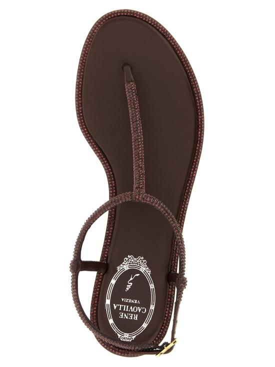 26FW 르네 카오빌라 샌들 C11574010R001Y432 Brown - RENE CAOVILLA