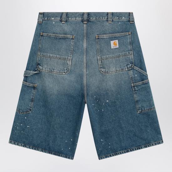 26FW 칼하트 WIP 데님 숏팬츠 I037020DE Blue - CARHARTT WIP