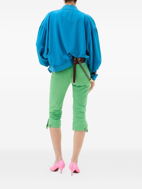 26FW 베르사체 스트레이트 팬츠 1023741 1A178711DB00 GREEN - VERSACE