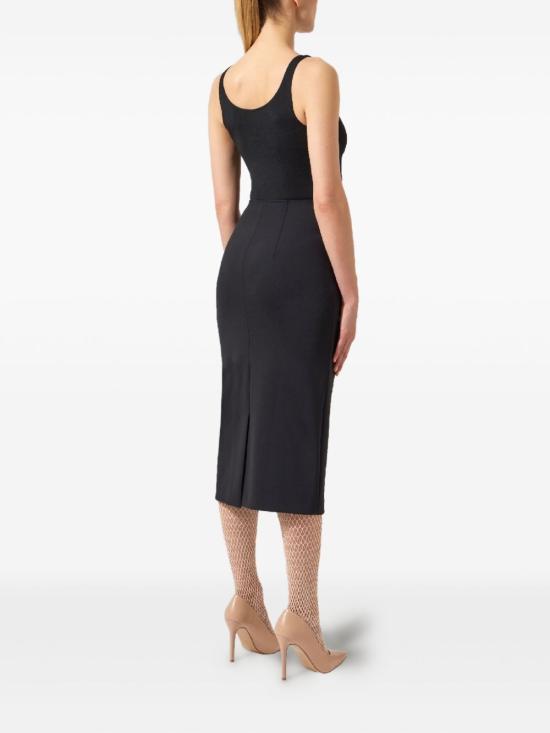 26FW 월포드 롱 스커트 53457 7005 BLACK - WOLFORD