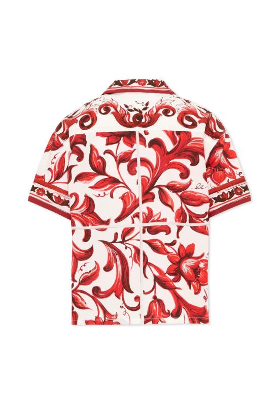26FW [키즈] 돌체앤가바나 셔츠 L44S94 FI5OI I63TN RED - DOLCE & GABBANA