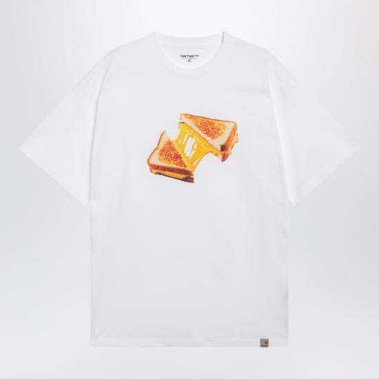 26FW 칼하트 WIP 반팔 티셔츠 I036882CO White