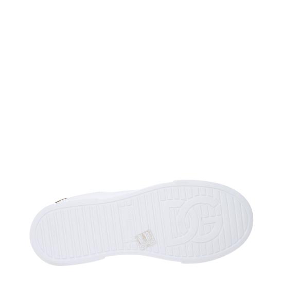26SS 돌체앤가바나 카프스킨 나파 포르토피노 스니커즈 CK2329AN2988B996 - DOLCE & GABBANA