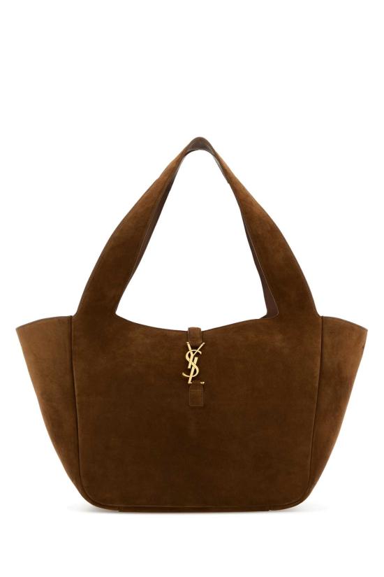 26FW 생로랑 LE 5 A 7 베아 스웨이드 토트백 763435008IW 2885 Camel