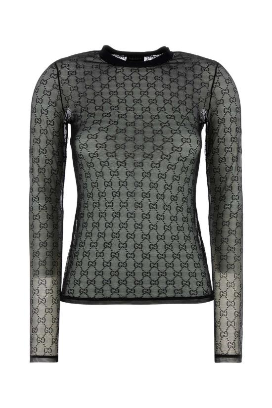26SS 구찌 긴팔 티셔츠 866246XUAOY 1000 Black