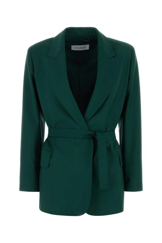 25FW 막스마라 탈렌토 드레이프 블레이저 2521046101600 007 Green