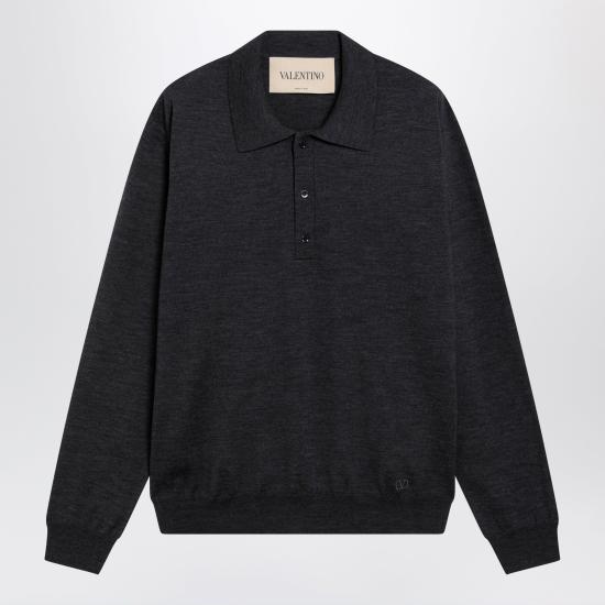 26FW 발렌티노 가라바니 폴로 티셔츠 9V3KP04UBH9 Grey