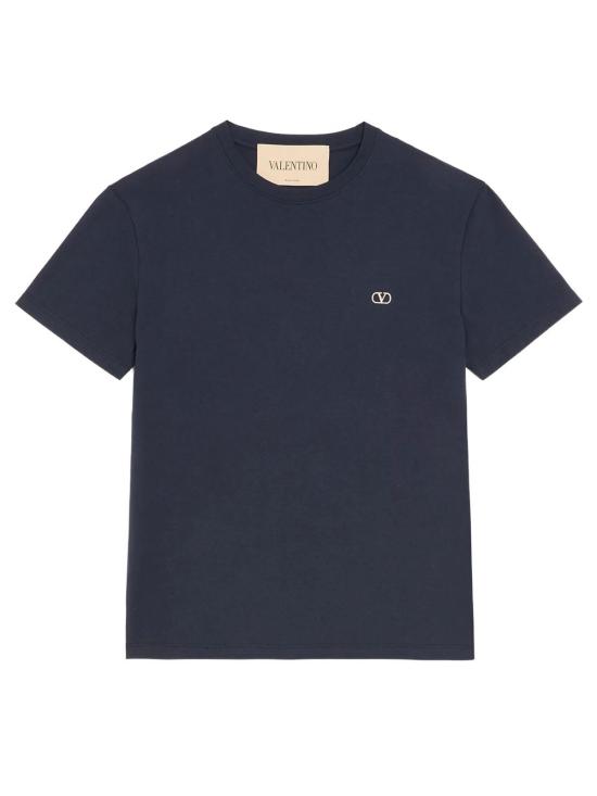 26FW 발렌티노 가라바니 반팔 티셔츠 VMG10VBMM 598 NAVY