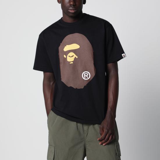 26SS 베이프 반팔 티셔츠 001TEM301002MCO Black