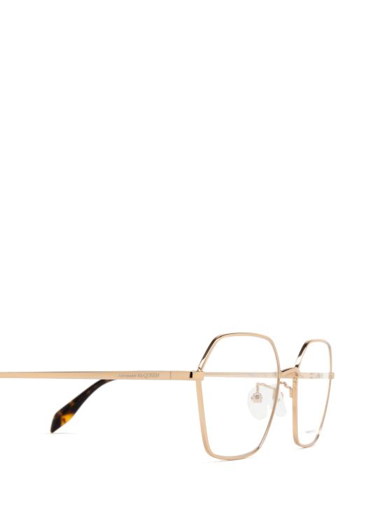 26FW 알렉산더 맥퀸 안경 AM0437O 004 ROSE GOLD - ALEXANDER MCQUEEN