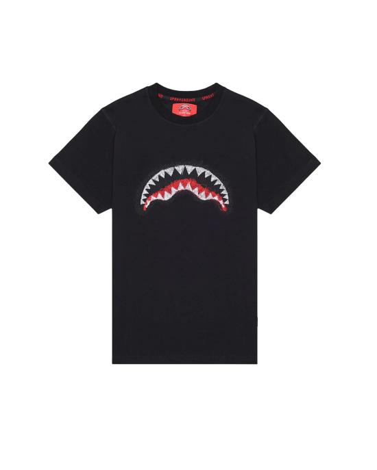 26SS 스프레이그라운드 반팔 티셔츠 SP862BLK BLACK
