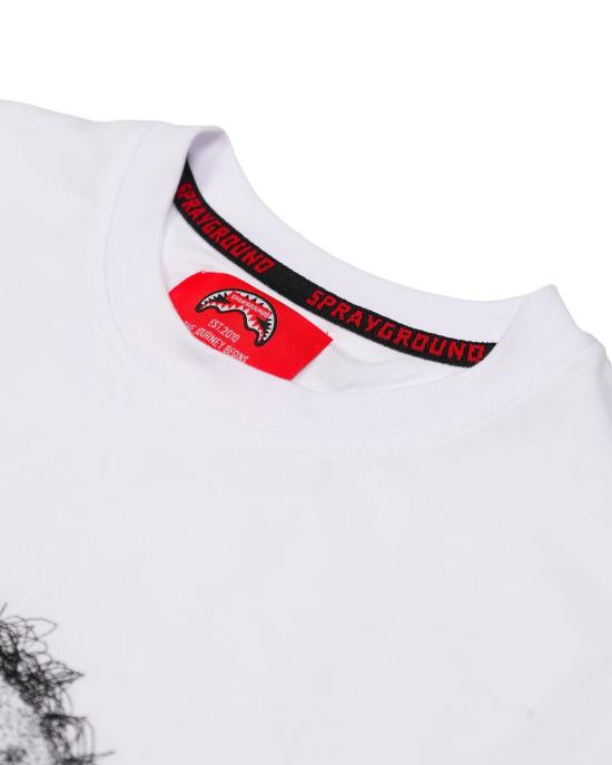 26SS 스프레이그라운드 반팔 티셔츠 SP862WHT WHITE - SPRAYGROUND